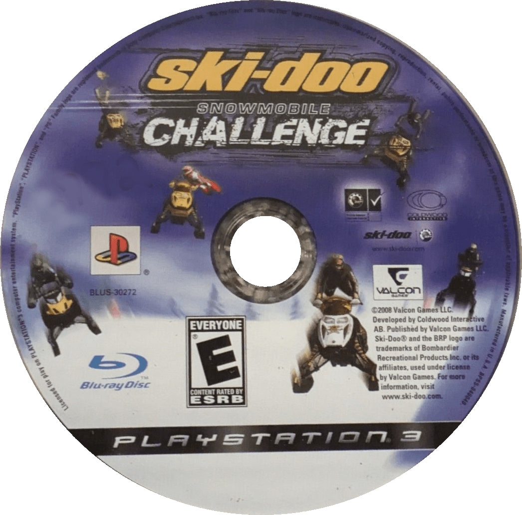 Ski-Doo Snowmobile Challenge PS3 - Video Game - Used - CaveGamers - Image 3