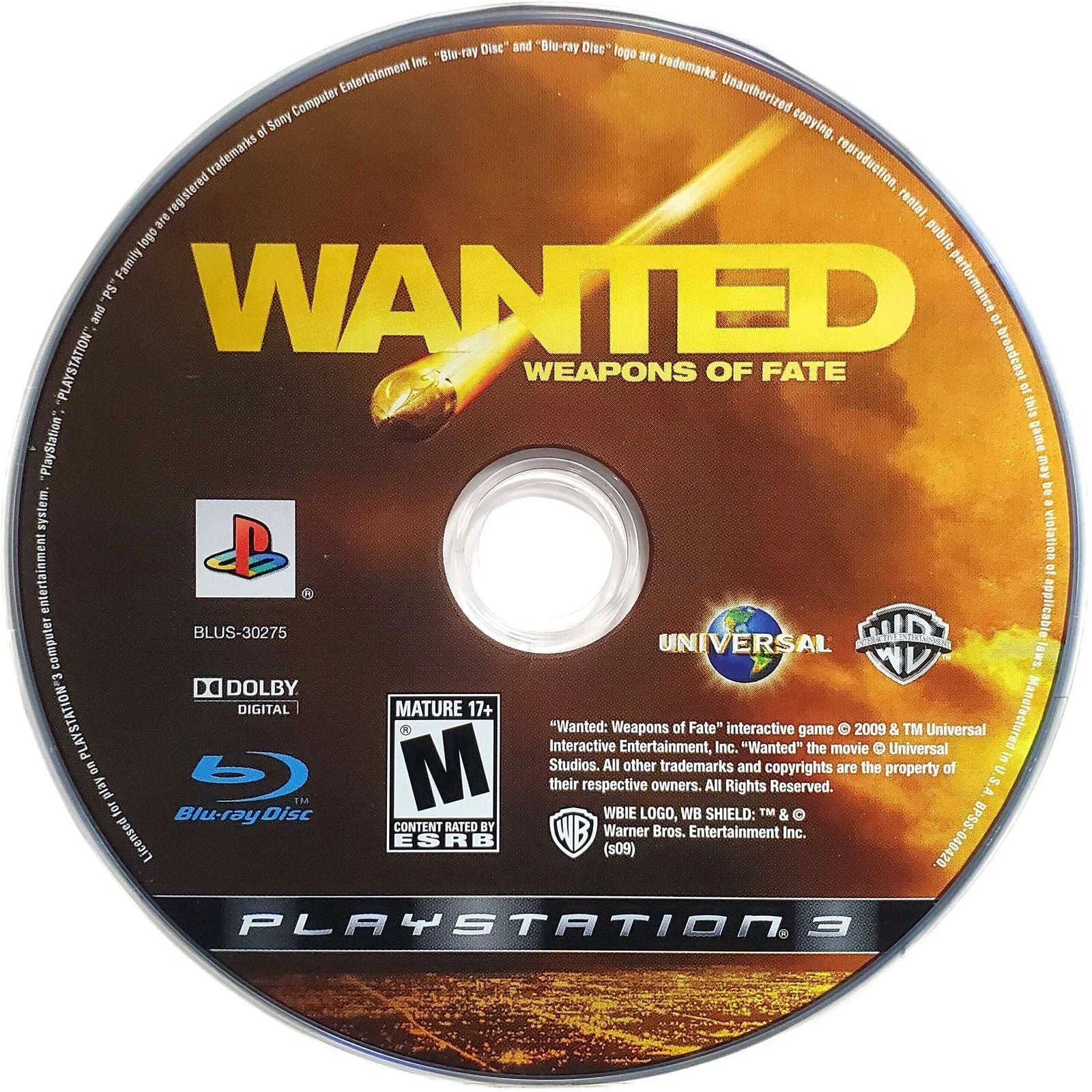 Wanted: Weapons of Fate PS3 - Video Game - Used - CaveGamers - Image 3
