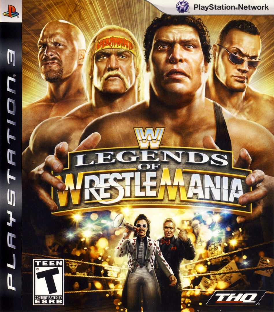 WWE Legends of WrestleMania PS3 - Video Game - Used - CaveGamers
