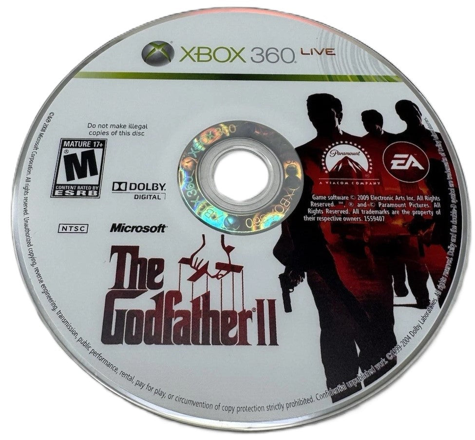 The Godfather II Xbox 360 - Video Game - Used - CaveGamers - Image 3
