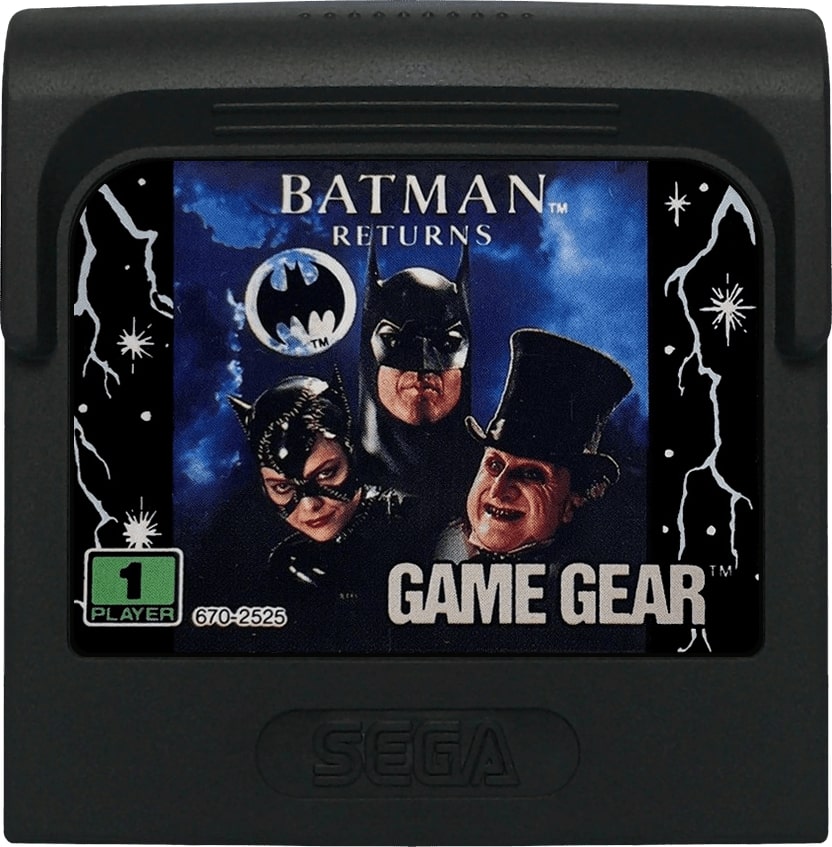 Batman Returns GameGear - Video Game - Used - CaveGamers - Image 3