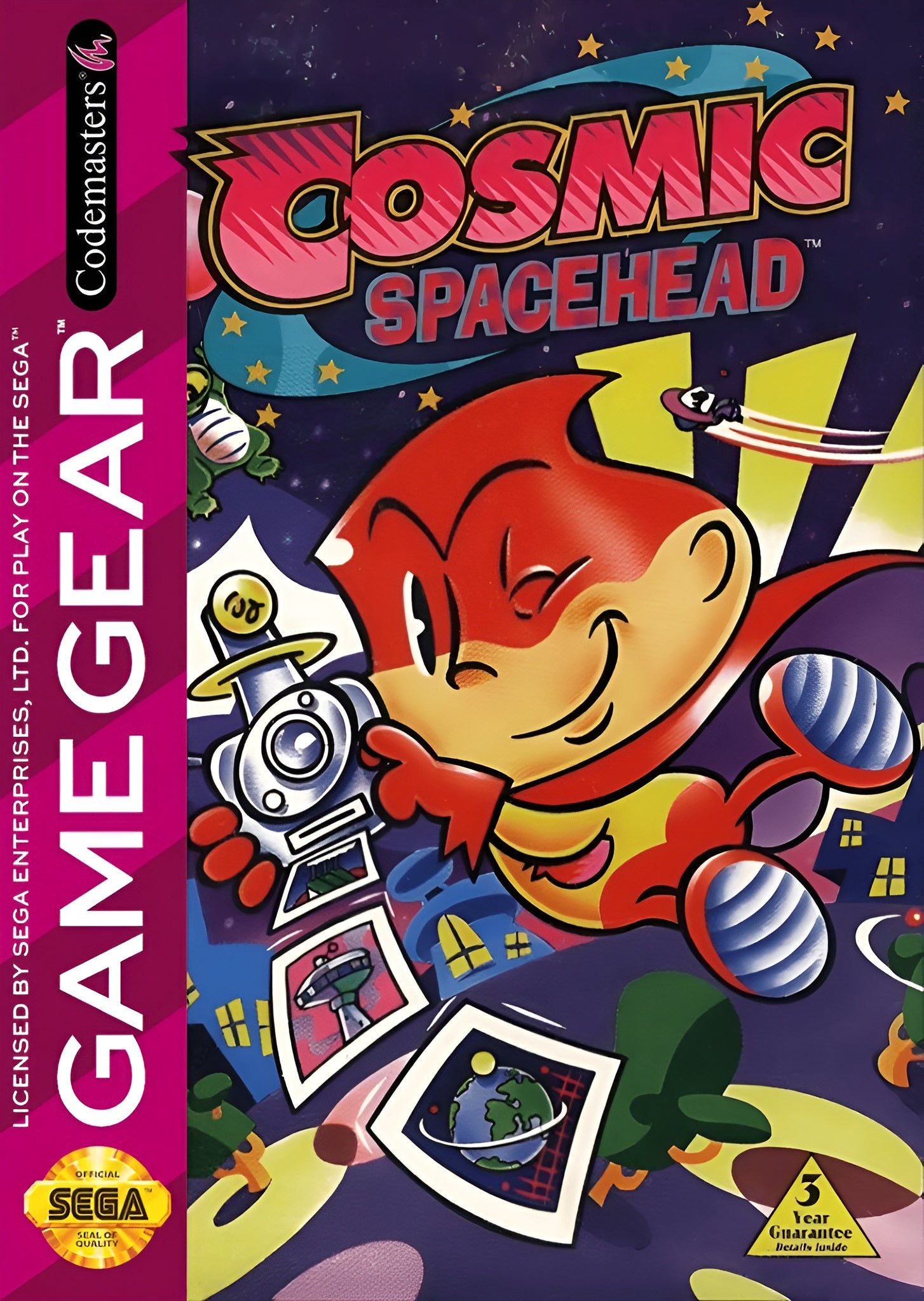 Cosmic Spacehead GameGear - Video Game - Used - CaveGamers