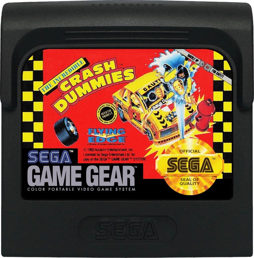Incredible Crash Dummies GameGear - Video Game - Used - CaveGamers - Image 3