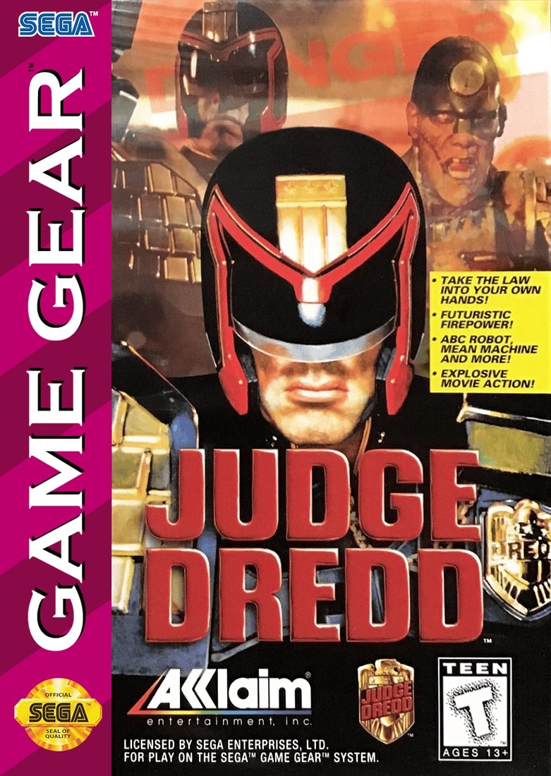 Judge Dredd GameGear - Video Game - Used - CaveGamers