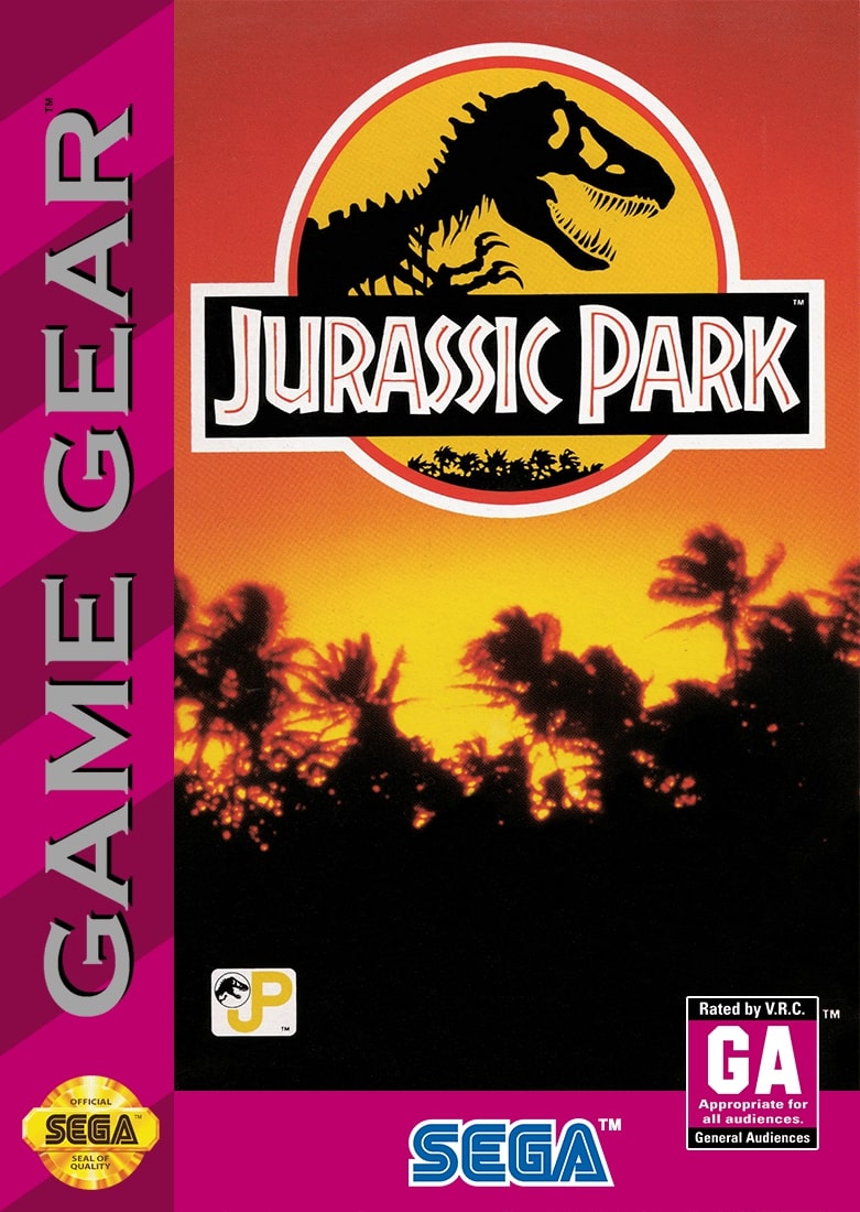 Jurassic Park GameGear - Video Game - Used - CaveGamers