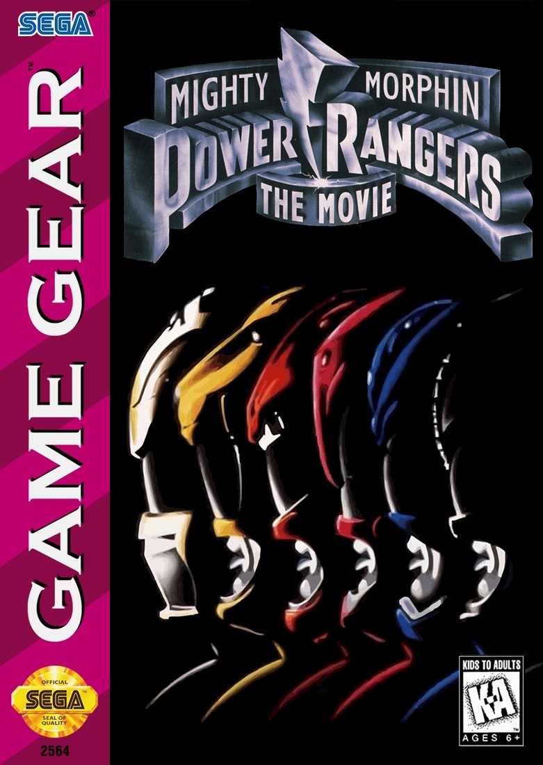 Mighty Morphin Power Rangers The Movie GameGear - Video Game - Used - CaveGamers