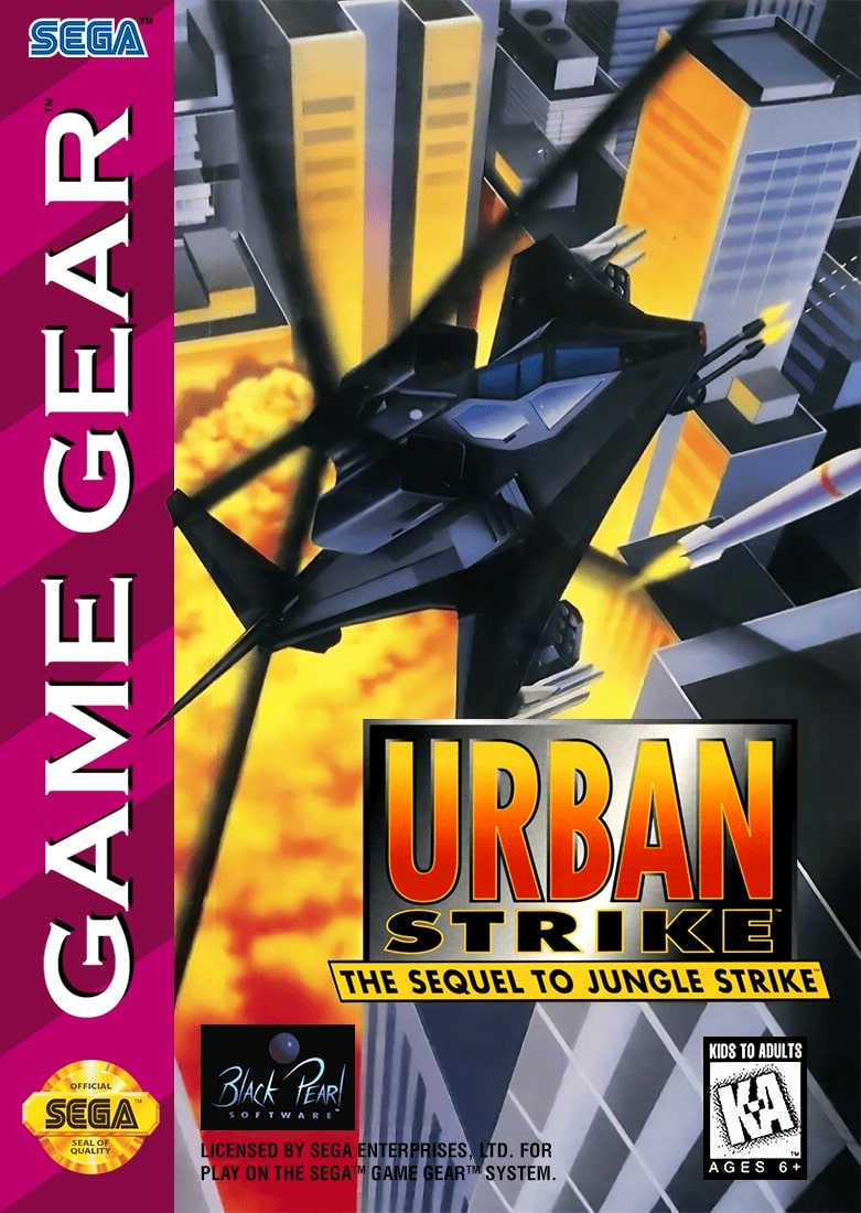 Urban Strike GameGear - Video Game - Used - CaveGamers