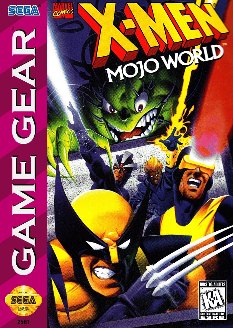X-Men Mojo World GameGear - Video Game - Used - CaveGamers