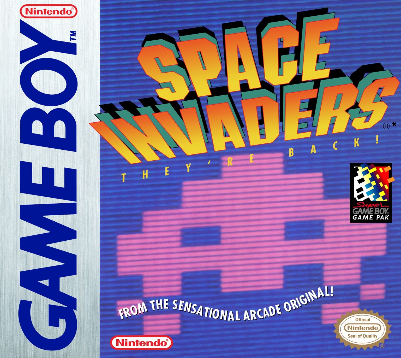 Space Invaders Game Boy - Video Game - Used - CaveGamers