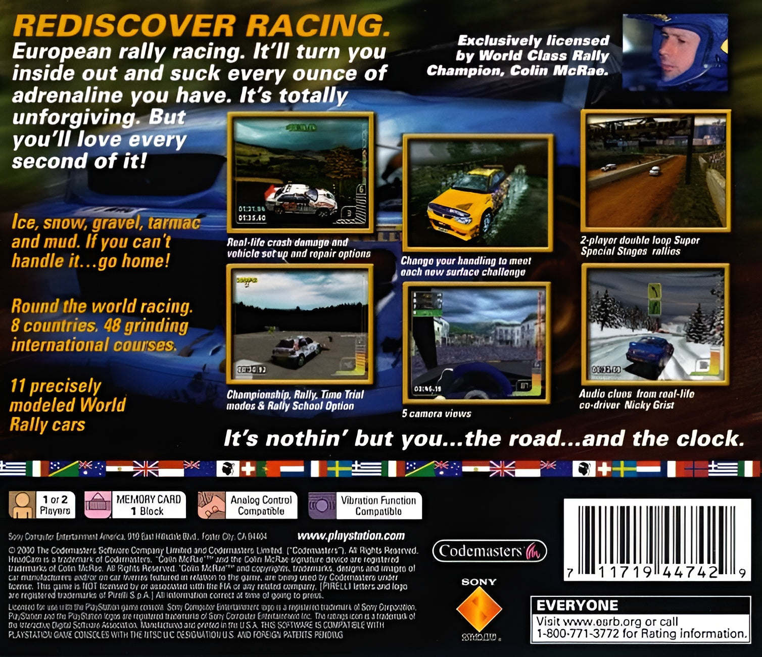 Colin McRae Rally Playstation - Video Game - Used - CaveGamers - Image 2