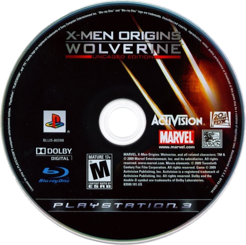 X-Men Origins: Wolverine PS3 - Video Game - Used - CaveGamers - Image 3