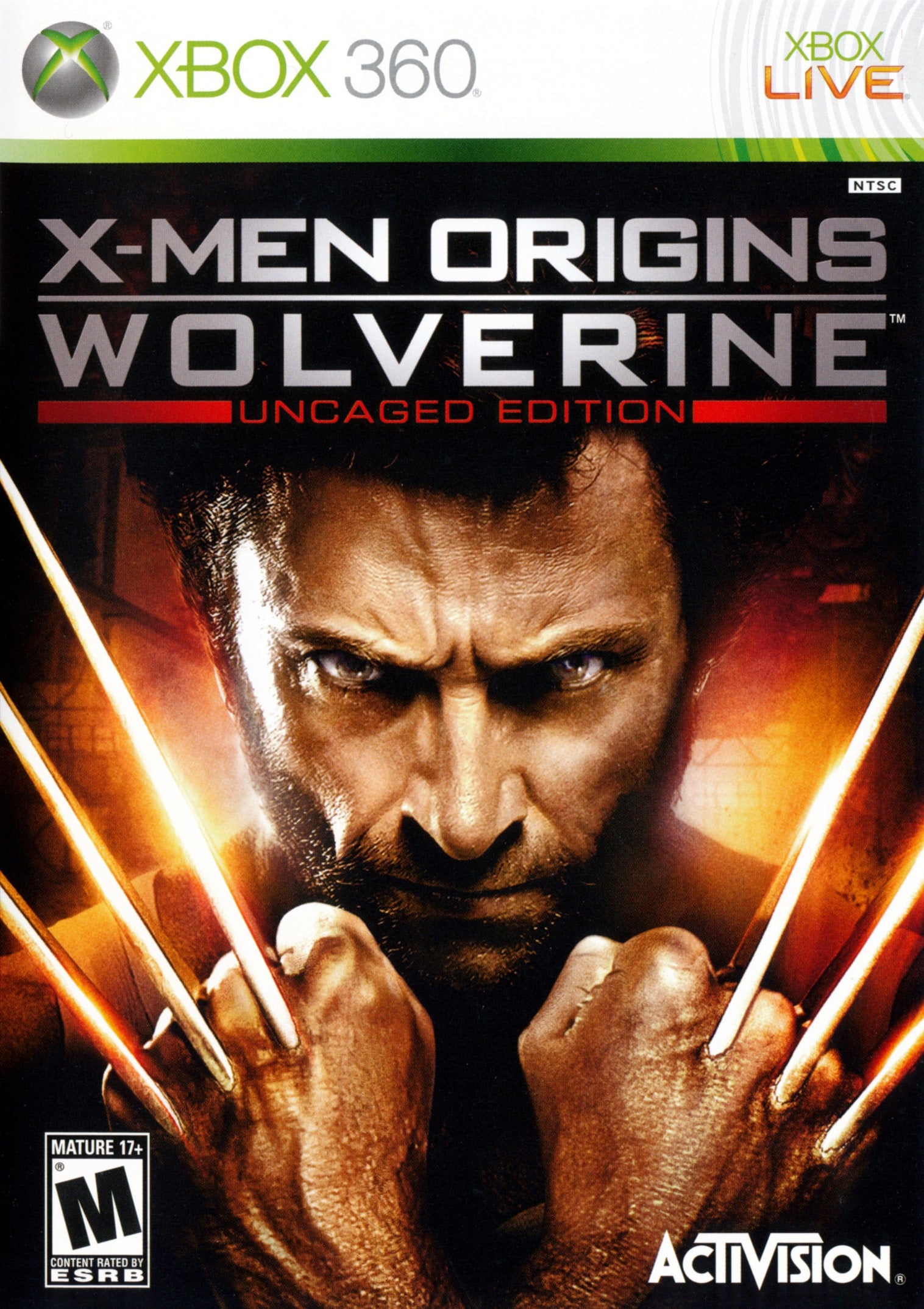 X-Men Origins: Wolverine Xbox 360 - Video Game - Used - CaveGamers