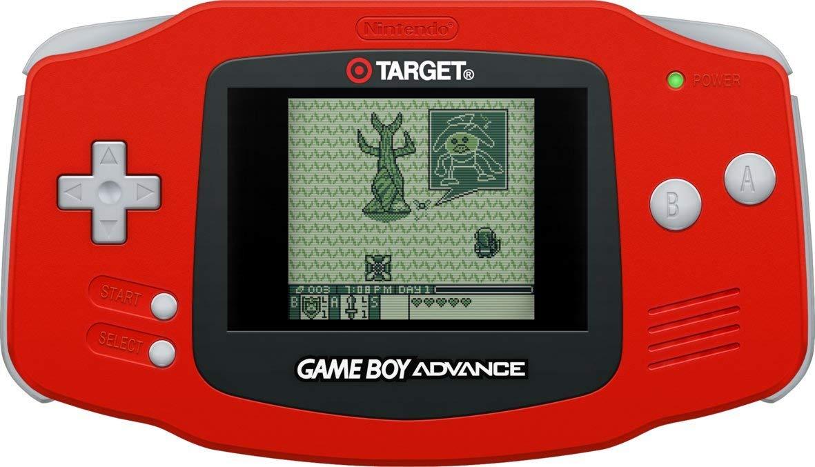 Game Boy Advance - Red Target Edition - Video Game System - Used - CaveGamers - Image 2