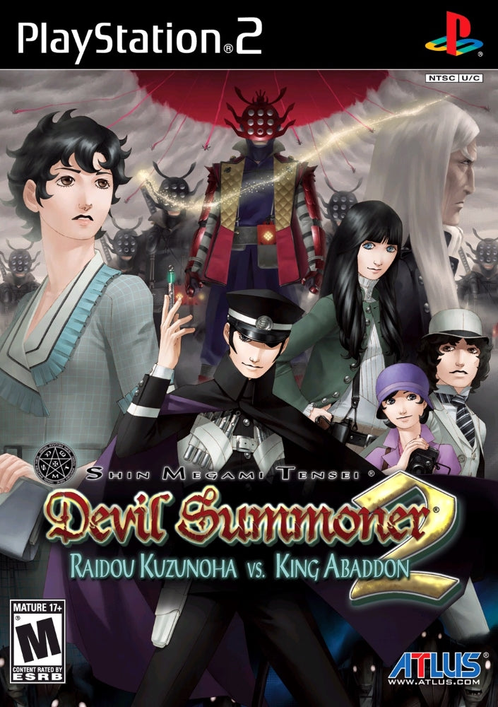 Shin Megami Tensei: Devil Summoner 2: Raidou Kuzunoha vs. King Abaddon PS2 - Video Game - Used - CaveGamers