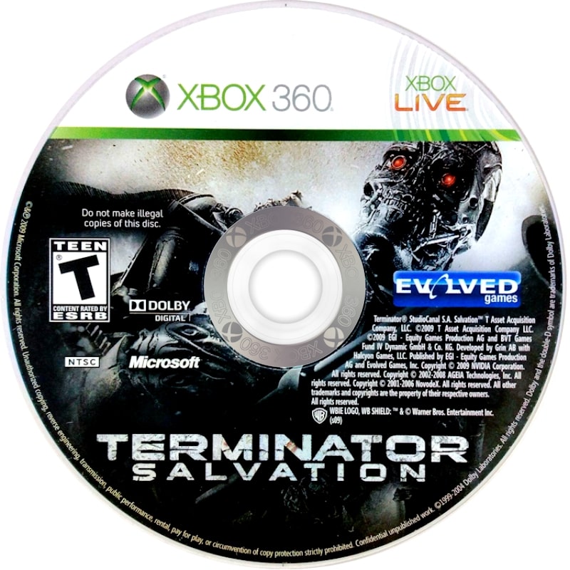 Terminator Salvation Xbox 360 - Video Game - Used - CaveGamers - Image 3