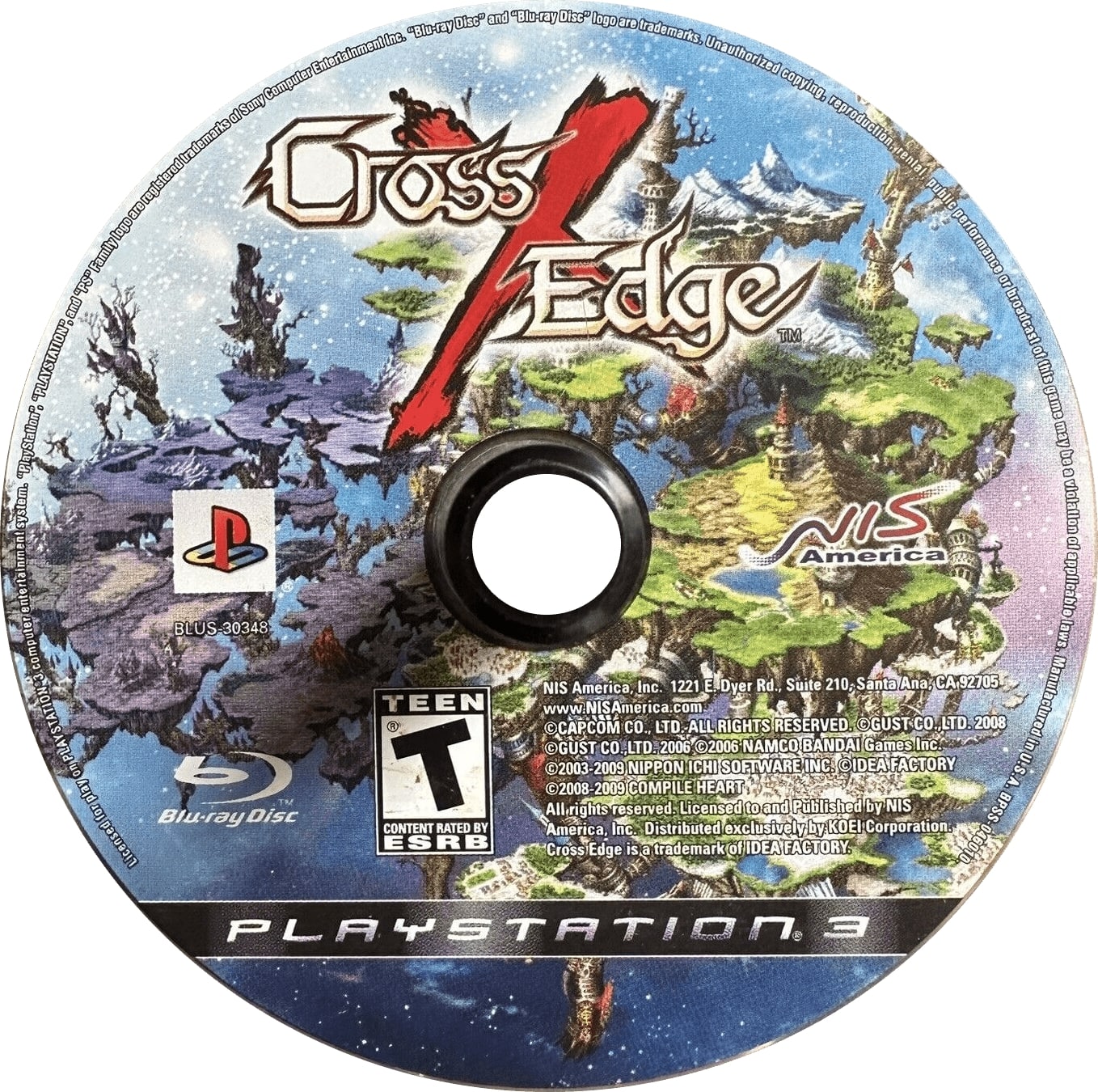 Cross Edge PS3 - Video Game - Used - CaveGamers - Image 3
