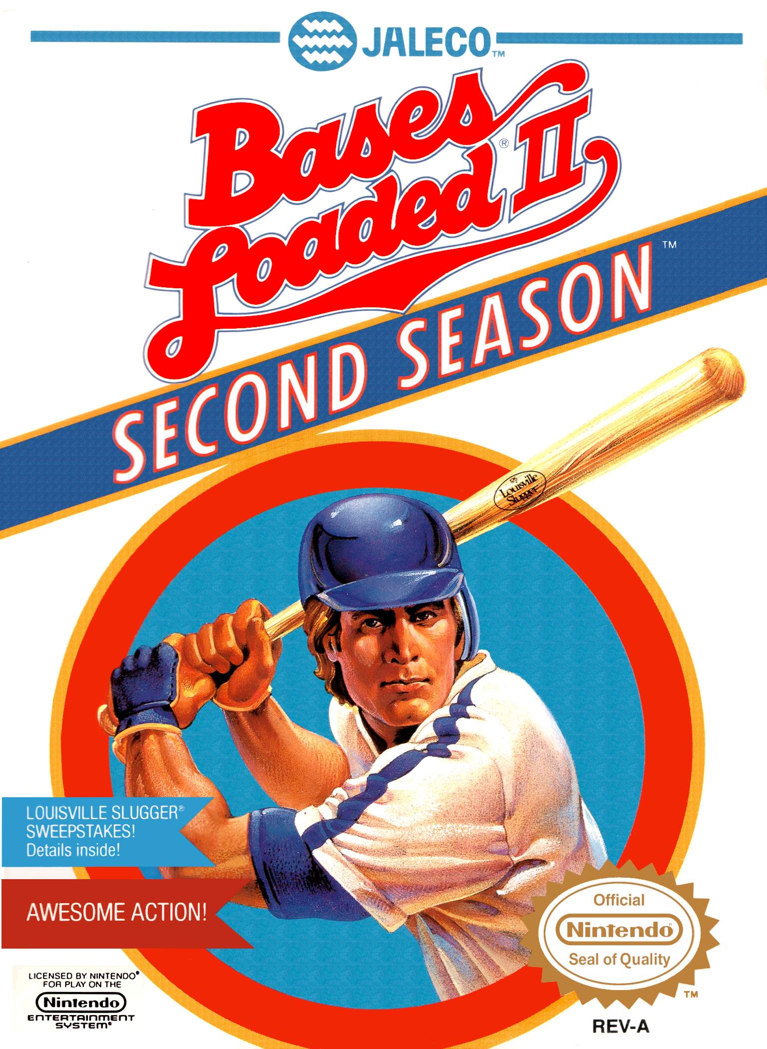 Bases Loaded II: Second Season NES - Video Game - Used - CaveGamers