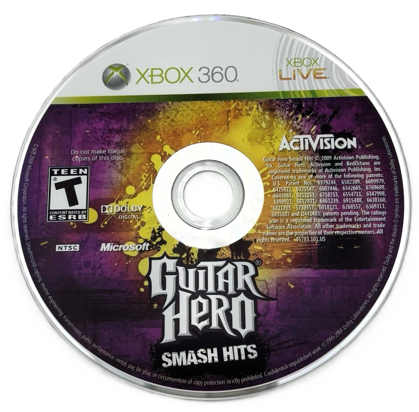 Guitar Hero Smash Hits Xbox 360 - Video Game - Used - CaveGamers - Image 3