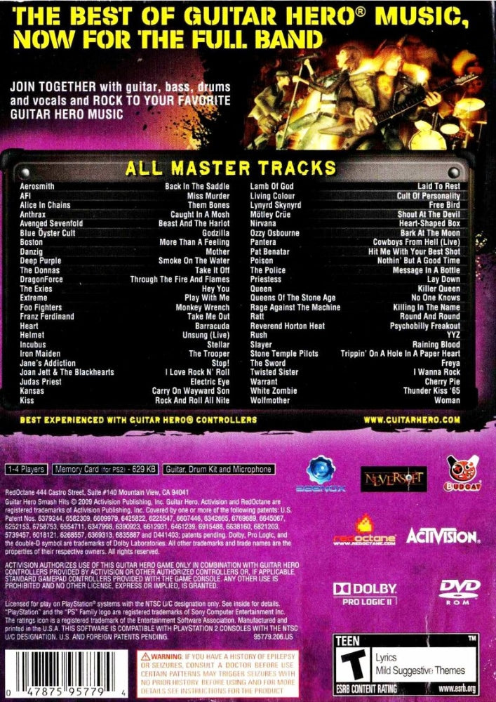Guitar Hero Smash Hits