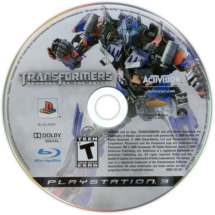 Transformers: Revenge of the Fallen PS3 - Video Game - Used - CaveGamers - Image 3
