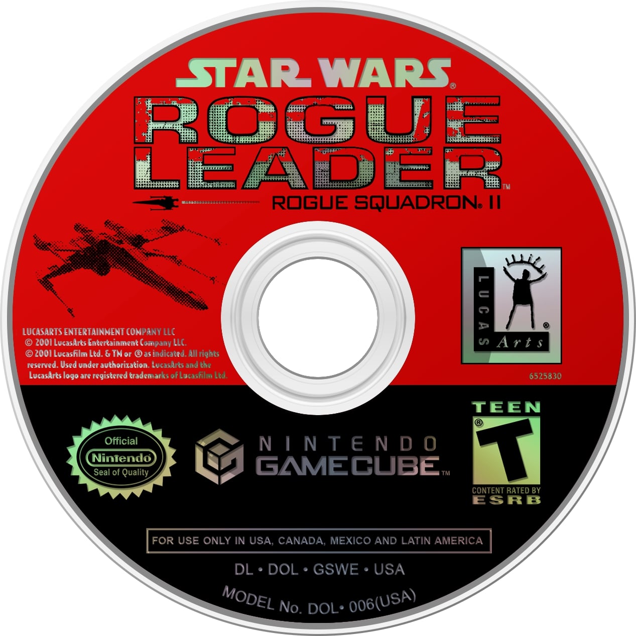 Star Wars Rogue Squadron II: Rogue Leader GameCube - Video Game - Used - CaveGamers - Image 3