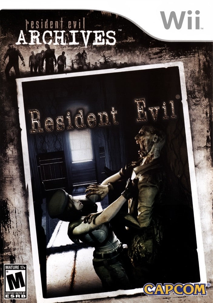 Resident Evil Archives: Resident Evil Wii - Video Game - Used - CaveGamers