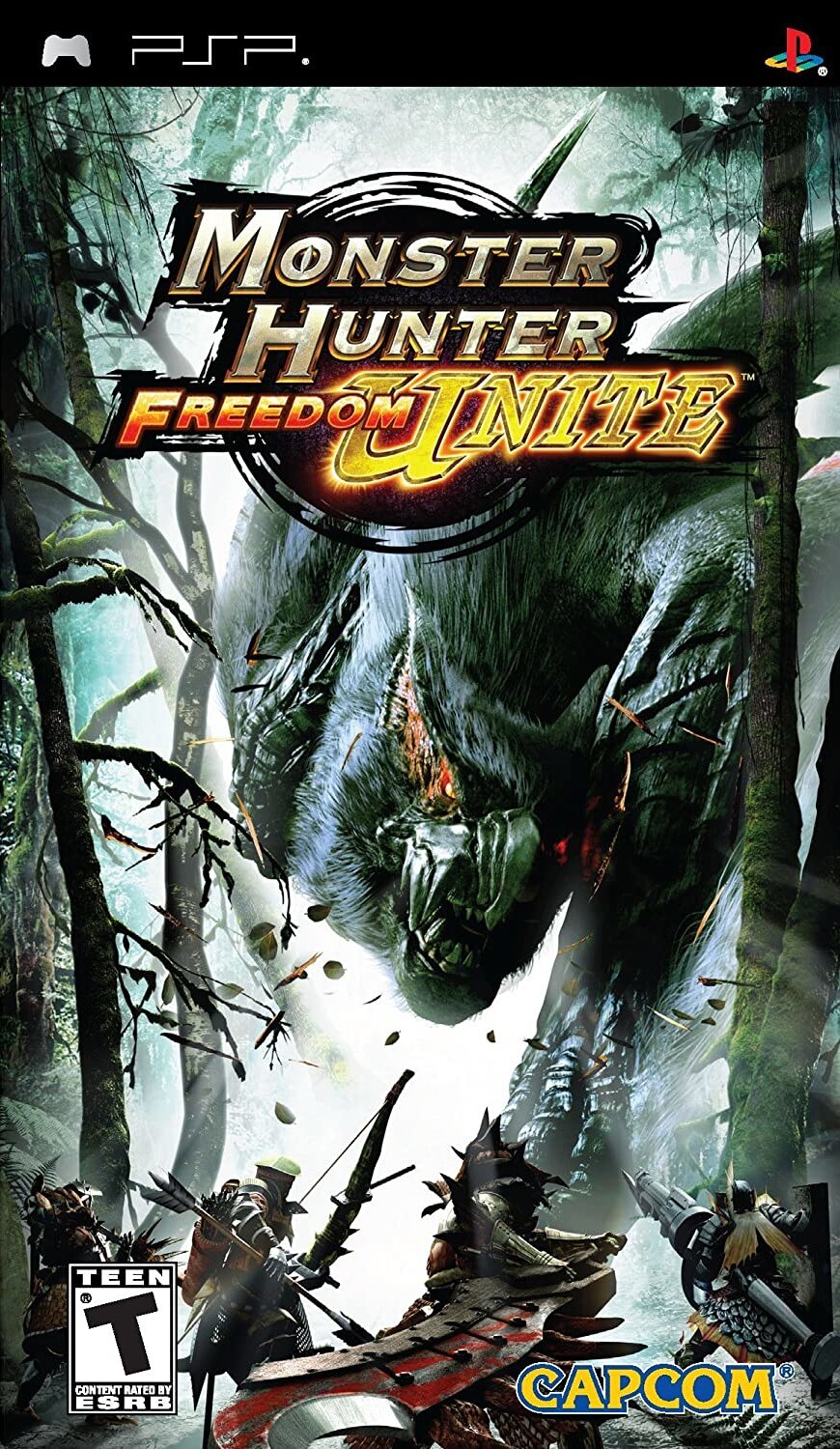 Monster Hunter Freedom Unite PSP - Video Game - Used - CaveGamers