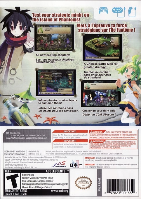 Phantom Brave: We Meet Again Wii - Video Game - Used - CaveGamers - Image 2