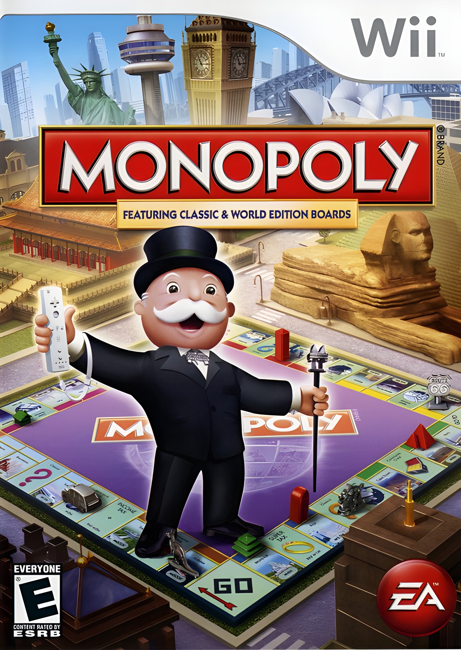 Monopoly Wii - Video Game - Used - CaveGamers