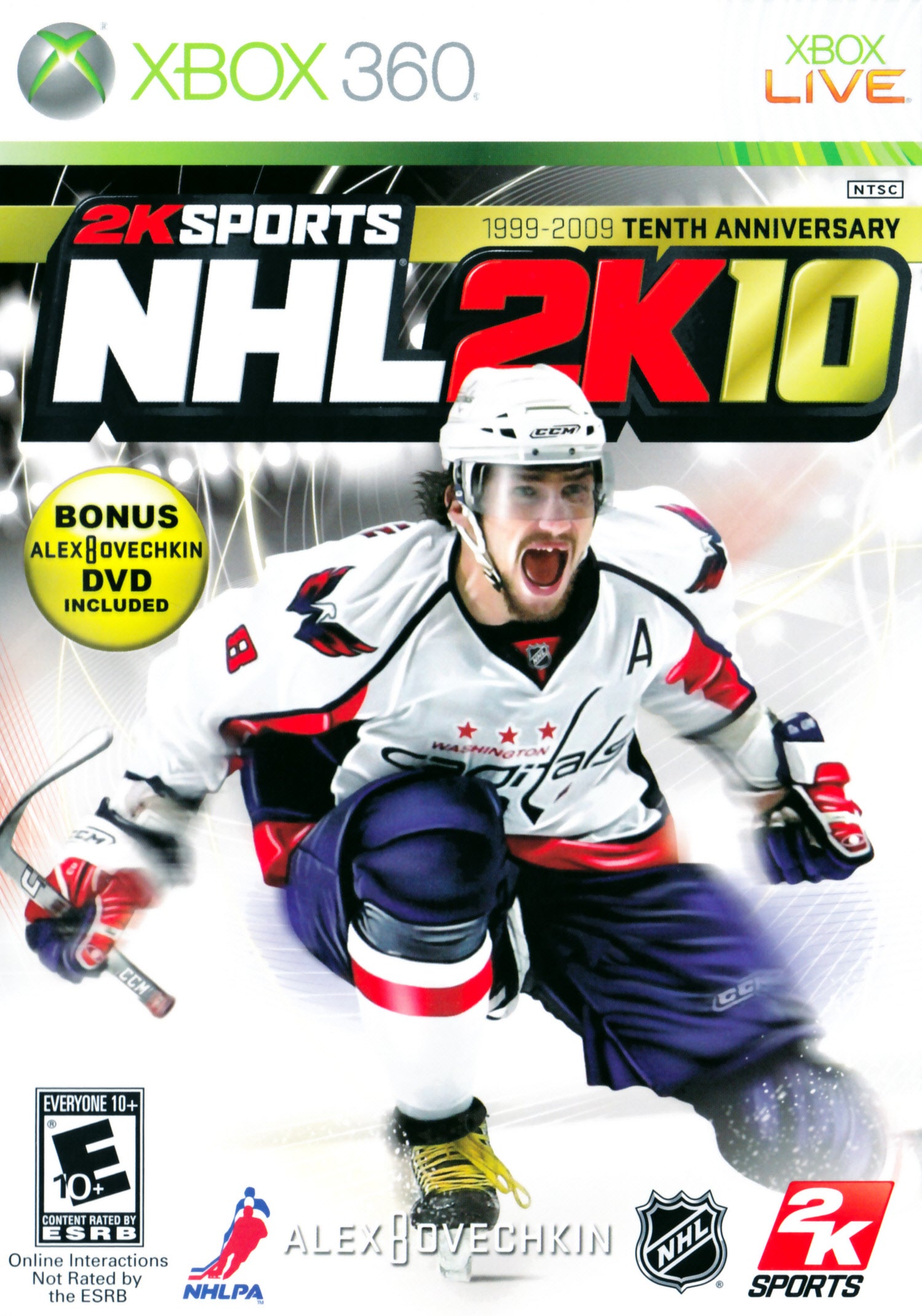 NHL 2K10 Xbox 360 - Video Game - Used - CaveGamers