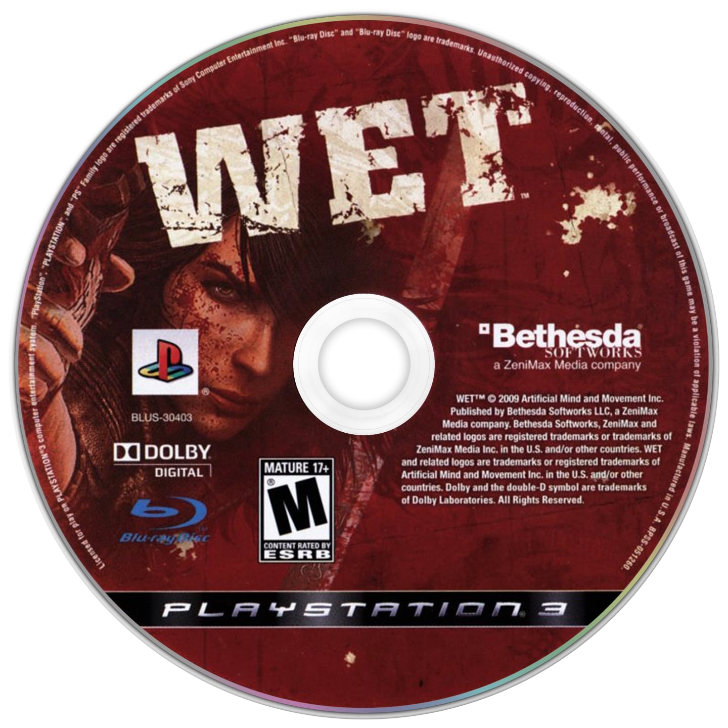 Wet PS3 - Video Game - Used - CaveGamers - Image 3