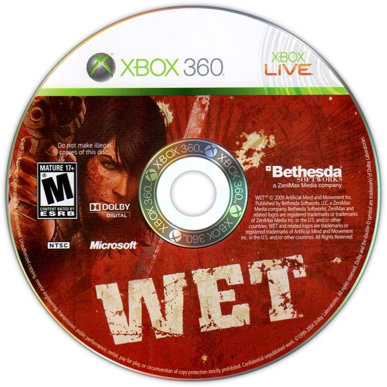 Wet Xbox 360 - Video Game - Used - CaveGamers - Image 3