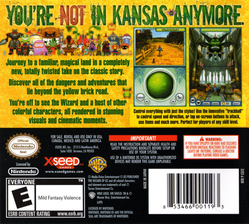 The Wizard of Oz: Beyond the Yellow Brick Road