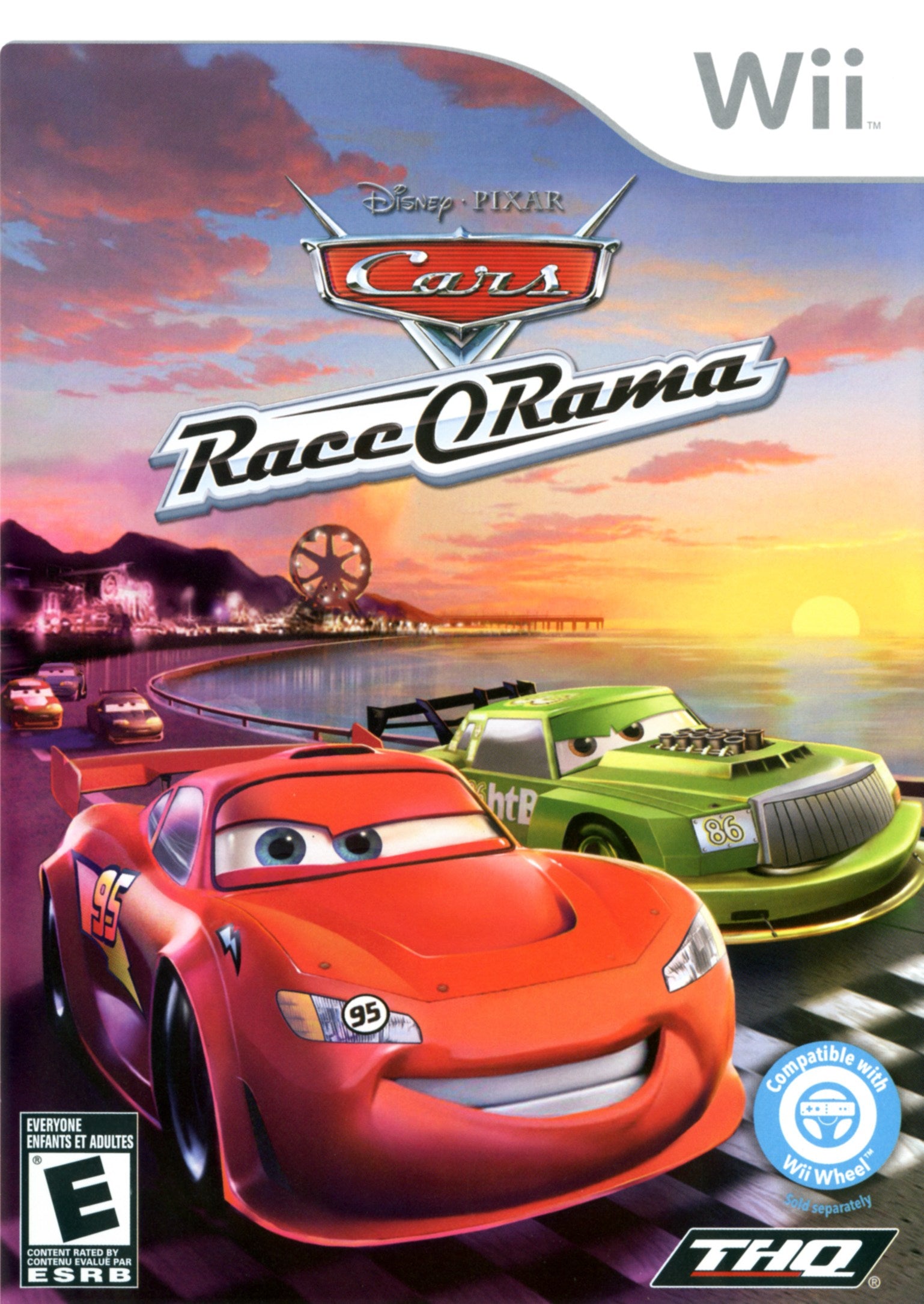 Cars Race-O-Rama Wii - Video Game - Used - CaveGamers
