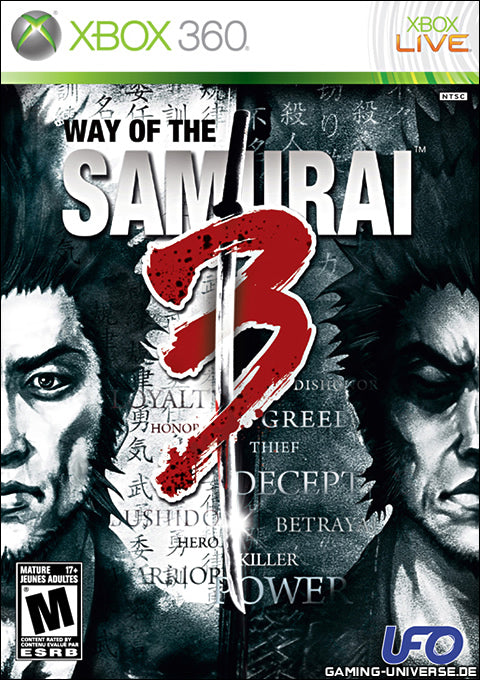 Way of the Samurai 3 Xbox 360 - Video Game - Used - CaveGamers