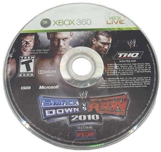 WWE Smackdown vs. Raw 2010 Xbox 360 - Video Game - Used - CaveGamers - Image 3