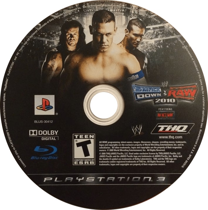 WWE Smackdown vs. Raw 2010 PS3 - Video Game - Used - CaveGamers - Image 3