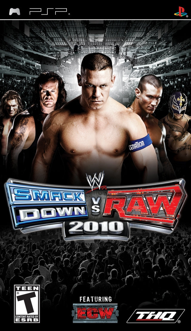 WWE Smackdown vs. Raw 2010 PSP - Video Game - Used - CaveGamers