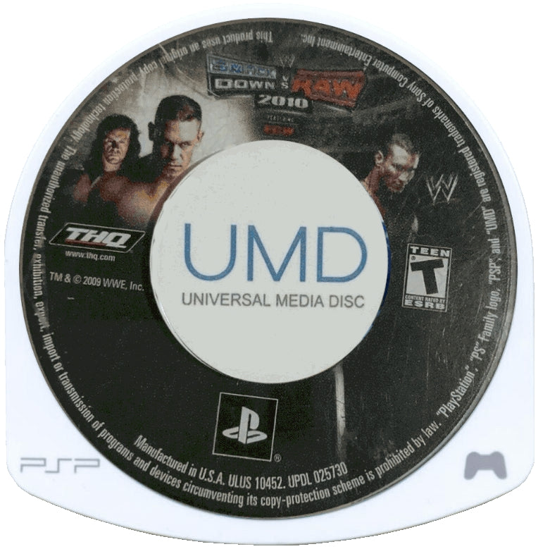 WWE Smackdown vs. Raw 2010 PSP - Video Game - Used - CaveGamers - Image 2