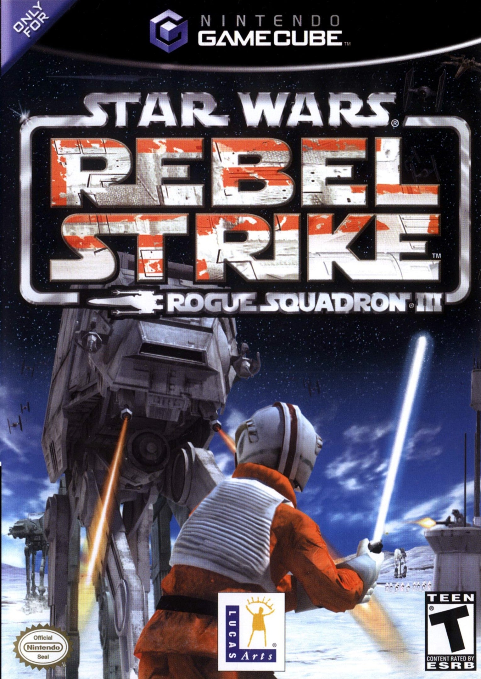 Star Wars Rogue Squadron III: Rebel Strike GameCube - Video Game - Used - CaveGamers