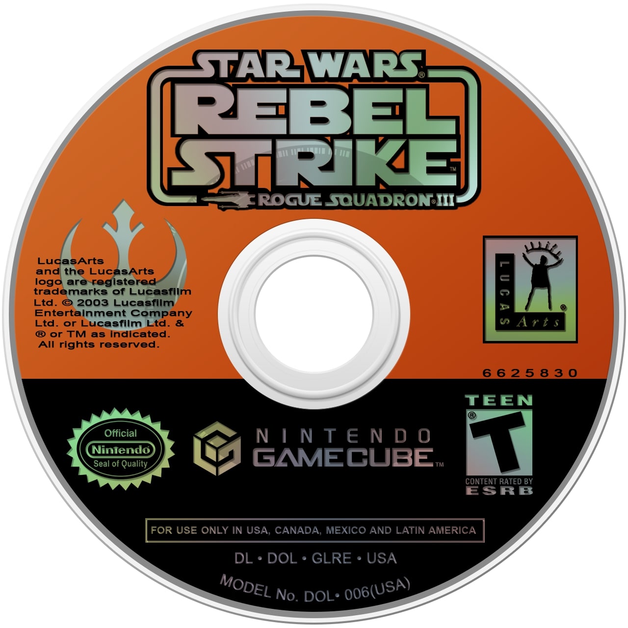 Star Wars Rogue Squadron III: Rebel Strike GameCube - Video Game - Used - CaveGamers - Image 3