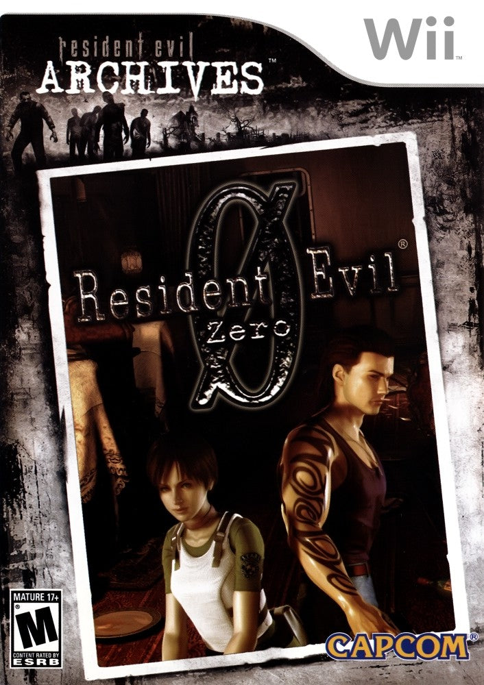 Resident Evil Archives: Resident Evil Zero Wii - Video Game - Used - CaveGamers