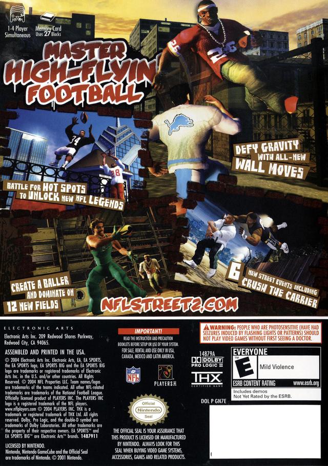 NFL Street 2 GameCube - Video Game - Used - CaveGamers - Image 2