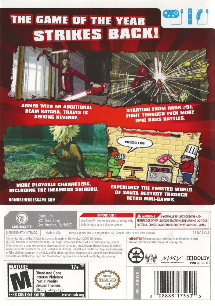 No More Heroes 2: Desperate Struggle