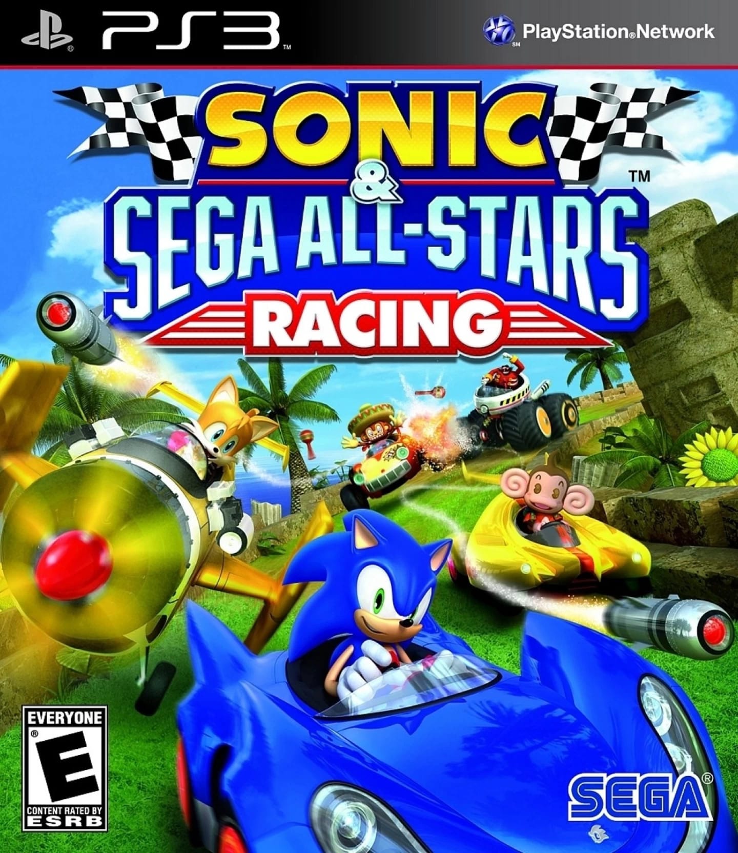 Sonic & SEGA All-Stars Racing PS3 - Video Game - Used - CaveGamers