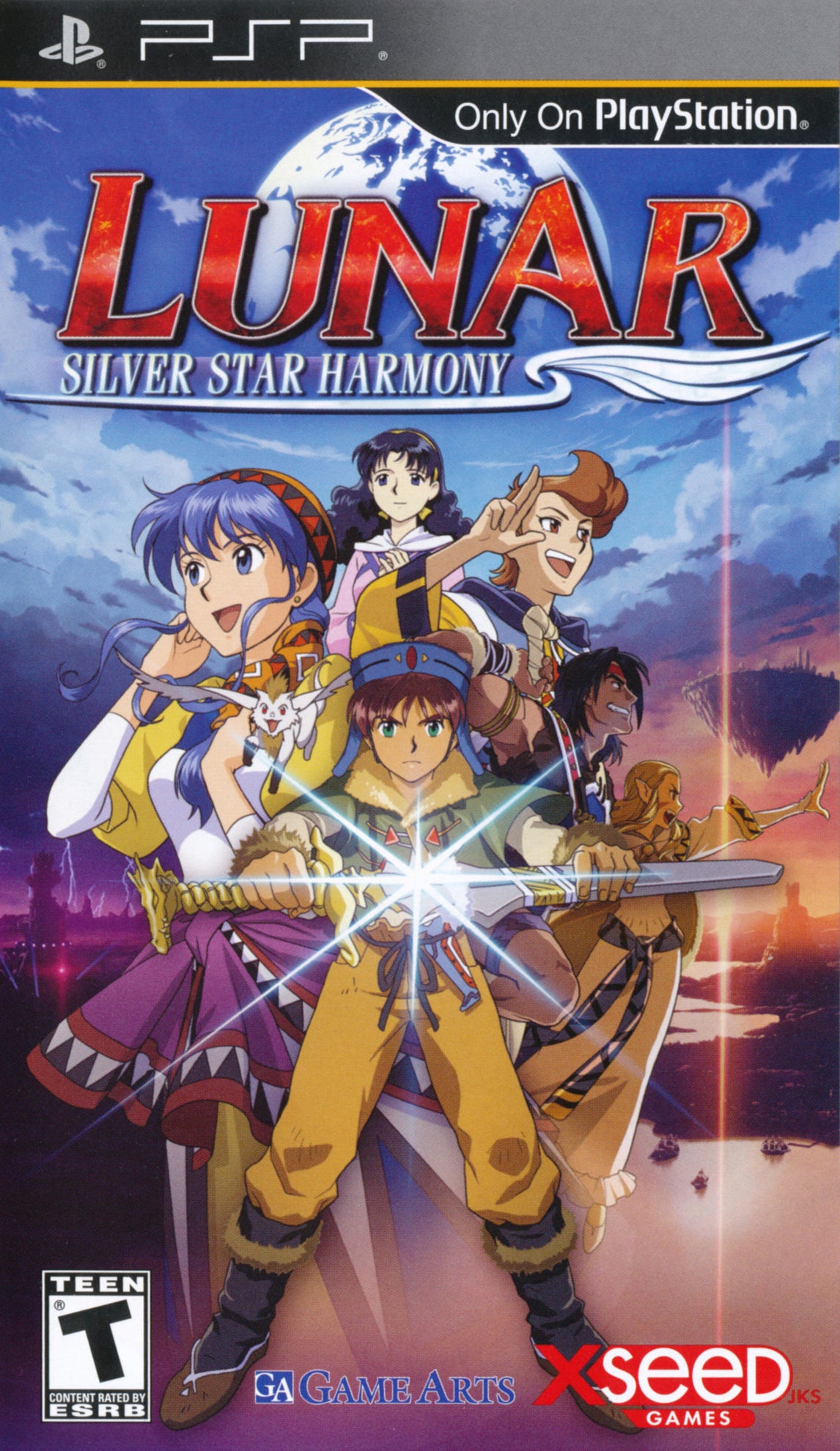 Lunar: Silver Star Harmony PSP - Video Game - Used - CaveGamers