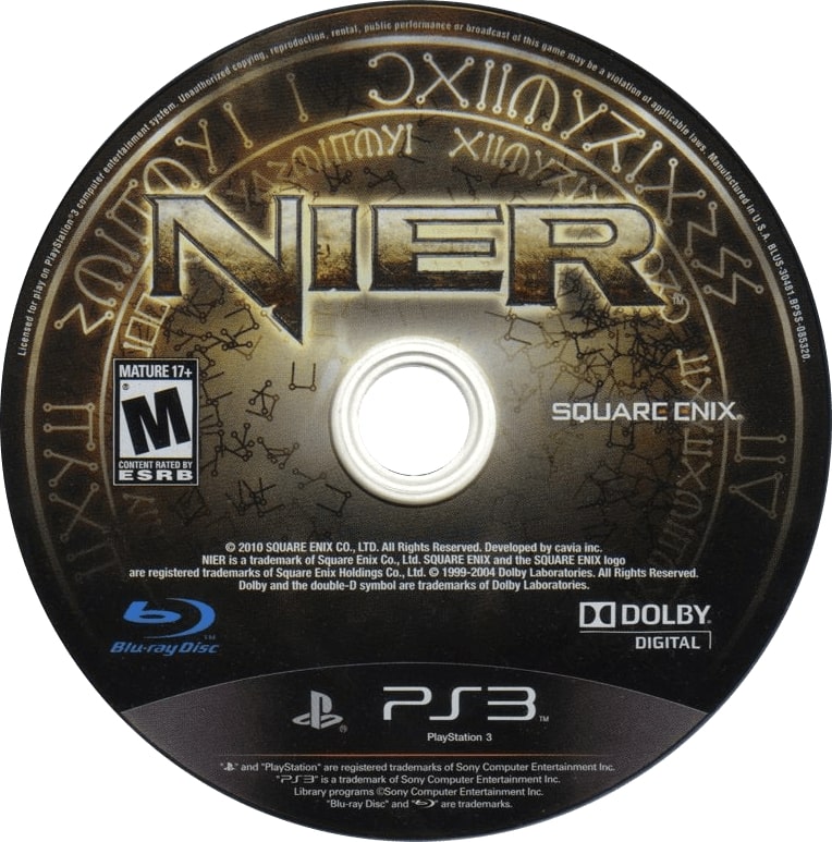 Nier PS3 - Video Game - Used - CaveGamers - Image 3