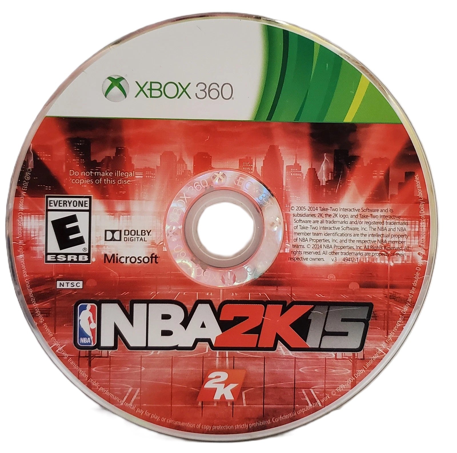 NBA 2K15 Xbox 360 - Video Game - Used - CaveGamers - Image 3