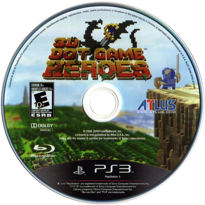 3D Dot Game Heroes PS3 - Video Game - Used - CaveGamers - Image 3