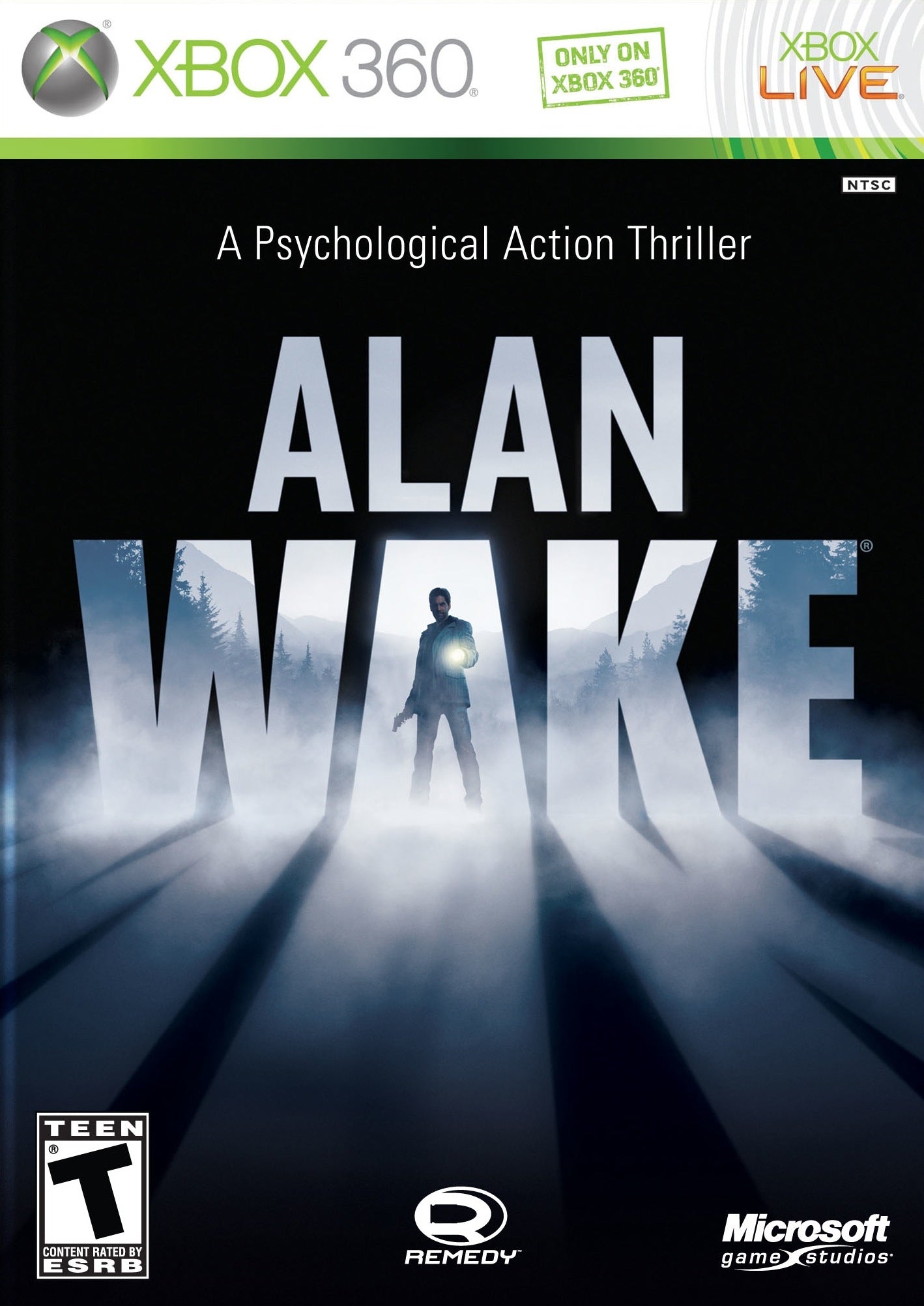 Alan Wake Xbox 360 - Video Game - Used - CaveGamers